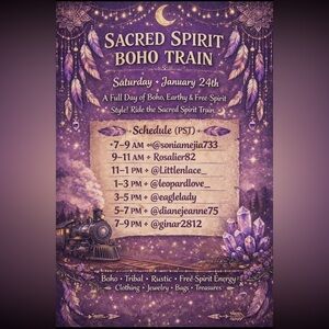 Leopardlove_ LIVE on the Sacred Spirit Boho Train show @1p.m. PST